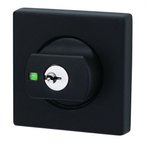 LOCKWOOD 005 SQUARE PARADIGM DEADBOLT DBL CYL BLACK