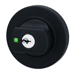 LOCKWOOD 005 ROUND PARADIGM DEADBOLT DBL CYL BLACK