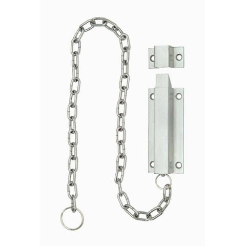 LEGGE CHAIN SPRING DOOR BOLT 100mm SSS