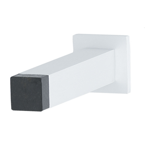 DOOR STOP WALL MOUNTED SQUARE 85mm SC