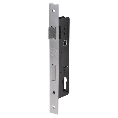 YALE 77 (ISEO REPLACE) REVERSIBLE MORTICE LOCK 25mm SS