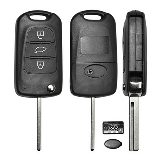 DURA FLIP KEY SHELL - HYUNDAI  HYN17 3B