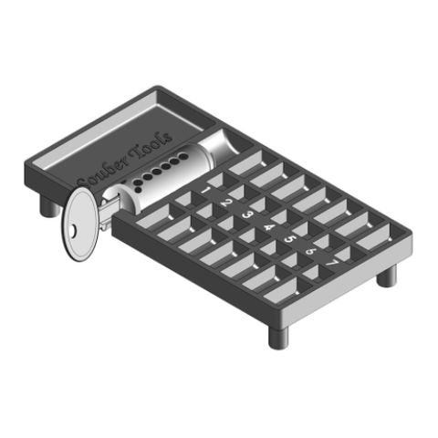 SOUBER LOCK ASSEMBLY TRAY