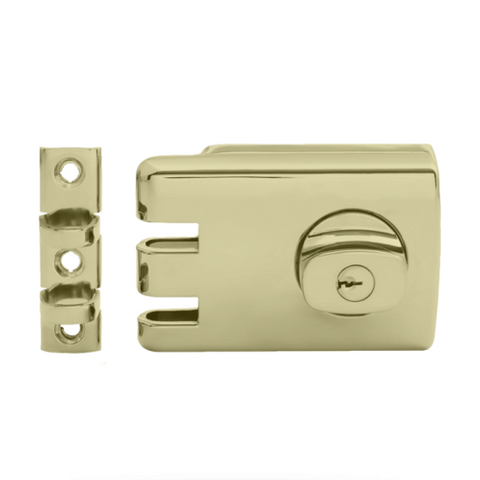 LOCKWOOD 355 RIM DEADLOCK 2 CYLINDER PB DP