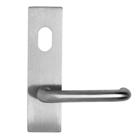 POP- MNC EXTERNAL PLATE WITH LEVER / CYL HOLE - WIDE STYLE SC