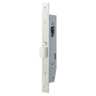 MNC MULTIFUNCTION MORTICE LOCK NARROW 23mm BACKSET DEADLATCH SS