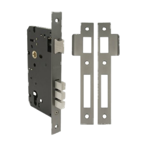 EURO MORTICE LOCK 45mm BACKSET (71mm CASE) SS