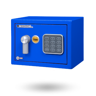 YALE MINI SAFE - BLUE