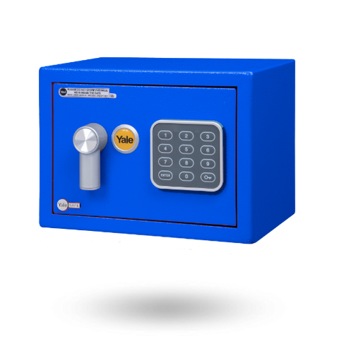 YALE MINI SAFE - BLUE