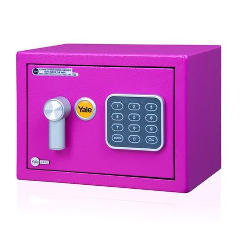 YALE MINI SAFE - PINK