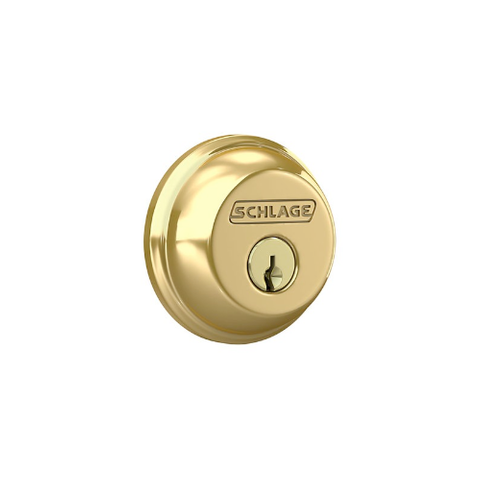 SCHLAGE DEADBOLT SINGLE CYLINDER PB (RES)