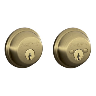 SCHLAGE DEADBOLT DOUBLE CYLINDER AB (RES)