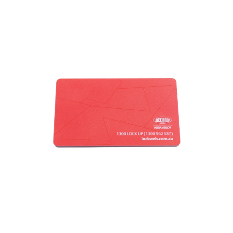 LOCKWOOD CORTEX SPARE CARD RED