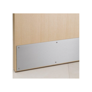 DOOR KICKPLATE 851 TO 900 X 276 TO 300 BRUSHED SS