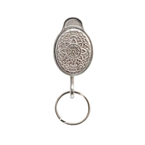 SO - PURSE CHARM KEYCHAIN CLIP - MANDALA - CLEARANCE