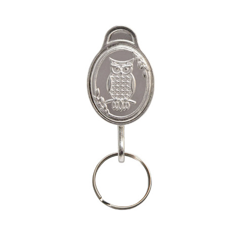 SO - PURSE CHARM KEYCHAIN CLIP - OWL - CLEARANCE