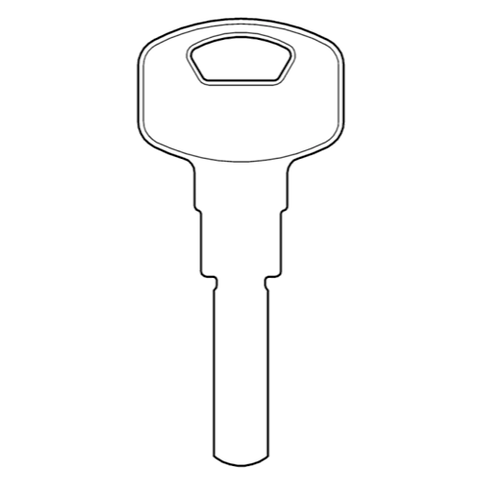 YALE SECURITY CYLINDER KEY BLANK (3109)
