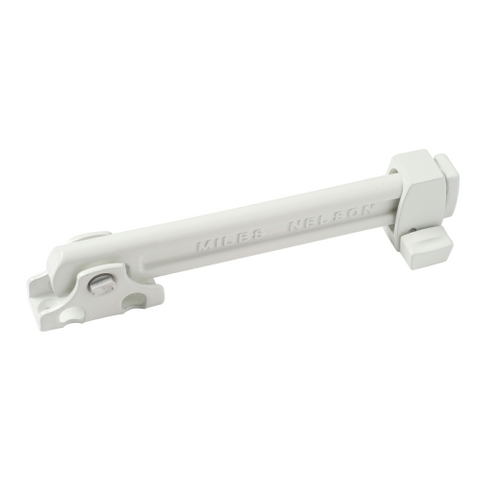 SO - SECURITY WINDOW STAY ALUMINIUM WHITE - CLEARANCE