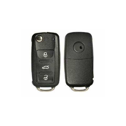 DURA FLIP KEY SHELL - VOLKSWAGEN HU75T 3B