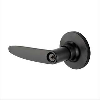 SYLVAN DALTON DOMESTIC LEVER HANDLE SET ENTRANCE BLACK