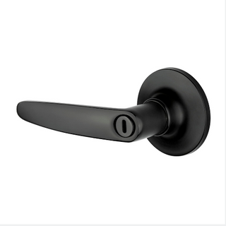 SYLVAN DALTON DOMESTIC PRIVACY LEVER SET BLACK