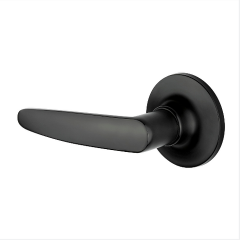 SYLVAN DALTON DOMESTIC PASSAGE LEVER SET BLACK