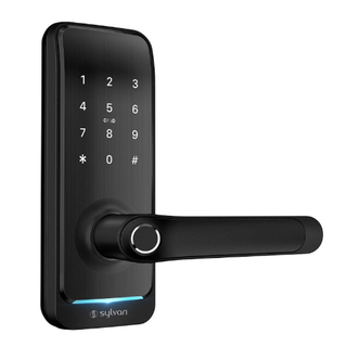 SYLVAN SL40E ELECTRONIC DIGITAL SMART LEVER LOCK  BLACK 54mm