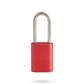 PADLOCK ALUMINIUM RED 50mm OPENING