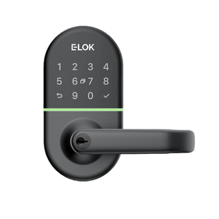 E LOK 605 ELECTRONIC ENTRANCE SET BLACK