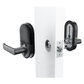 E LOK 605 ELECTRONIC ENTRANCE LEVER SET BLACK