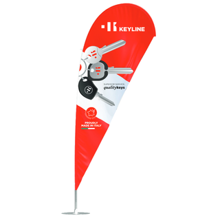 KEY PROMOTION FLOOR STAND BANNER