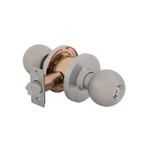 EZSET COMMERCIAL ENTRANCE KNOB SET 70mm SS