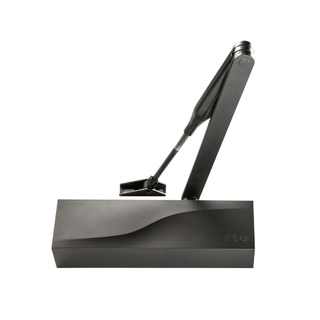 ISEO DOOR CLOSER STANDARD ARM BLACK
