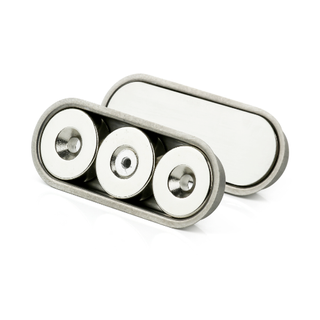 MAGNETIC H/DUTY CONCEALED DOOR CATCH