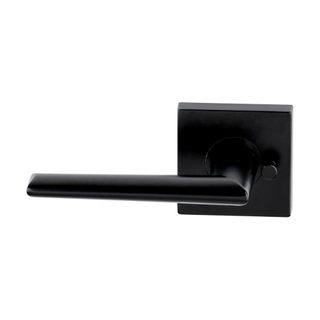 SYLVAN FAIRLIE SQUARE PRIVACY LEVER SET BLACK