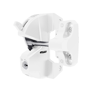 LOKK LATCH SINGLE SIDED - LOCKING WHITE