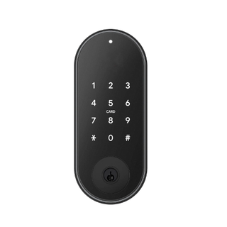 MN ELECTRONIC DIGITAL DEADBOLT (WITH KEY) BLACK