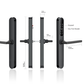 MN ELECTRONIC DIGITAL HANDLESET BLACK WITH 2200 COMMERCIAL LOCK