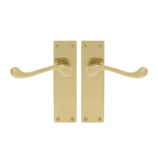 YORK LONGPLATE LEVERSET WITH PLAIN PLATE PB