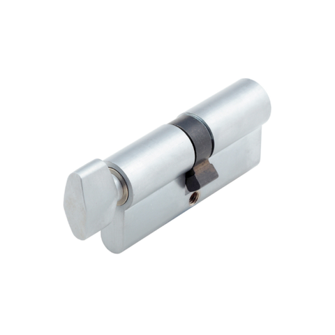 EURO CYLINDER KEY & TURN 6PIN 70mm  SC