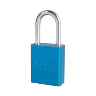 MASTER ANNODISED ALUMINIUM  PADLOCK 38MM SHACKLE