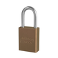 MASTER ANNODISED ALUMINIUM  PADLOCK 38MM SHACKLE