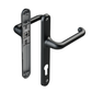 YALE VERONA HANDLE SET BLACK - PATIO LOCKING