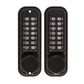 BORG MARINE GRADE DIGITAL LOCK DOUBLE KEY PAD BLACK