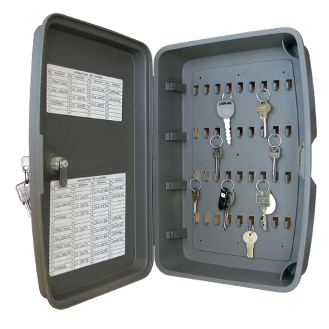 KEY CABINET 36-108 HOOK LOCKING GREY - LAST STOCKS