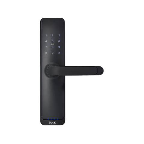 E LOK 805 ELECTRONIC SMART LOCK H/SET (ONLY) WITH BUILT IN WI FI - BLACK
