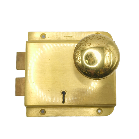 JACKSON RIM LOCK MARINE BRASS
