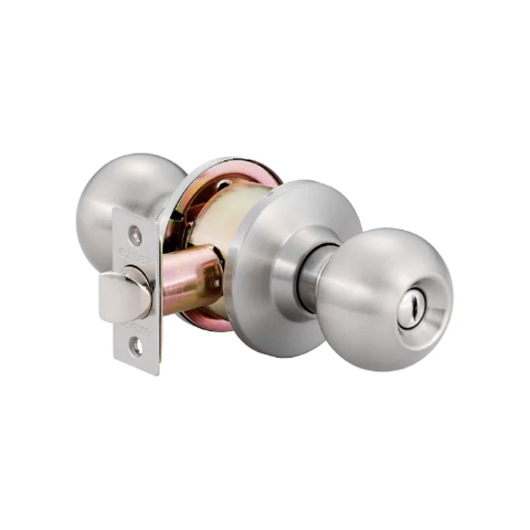 EZSET DOMESTIC PRIVACY KNOB SET 60/70mm PB