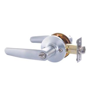 EZSET HAWTHORN DOMESTIC PRIVACY LEVER SET SN