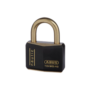 ABUS ALL WEATHER PADLOCK BLACK / GOLD 40mm